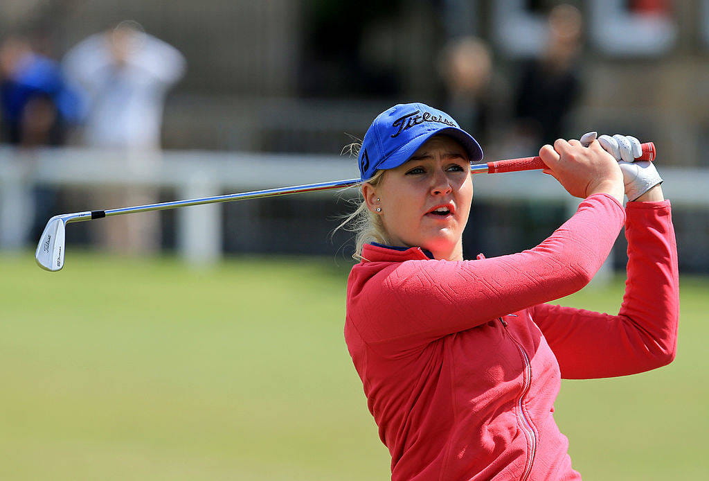 Charley Hull at St Andrews 2013